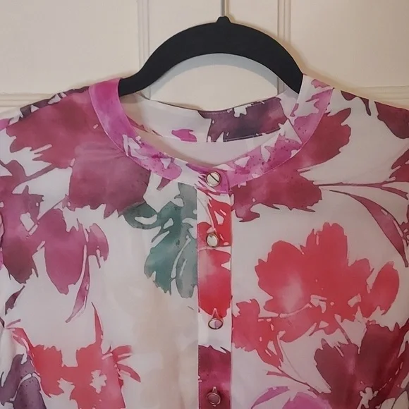 Milly Reina Watercolor Dress